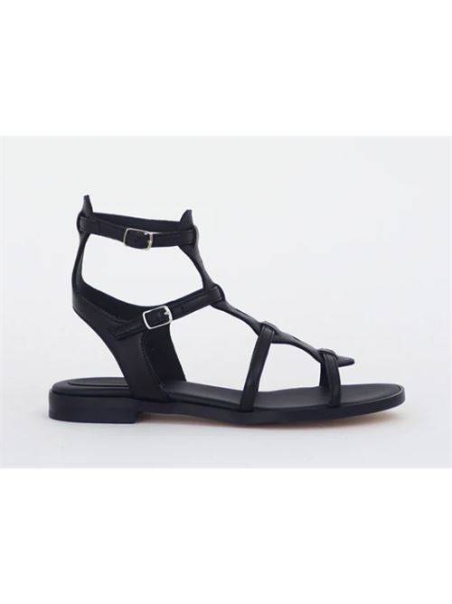 Sandalo gladiatore nappa Anna F. ANNA F. | 3730-NERO